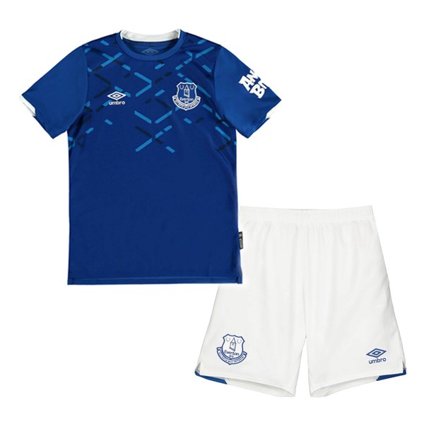 Camiseta Everton 1ª Niños 2019-2020 Azul Blanco